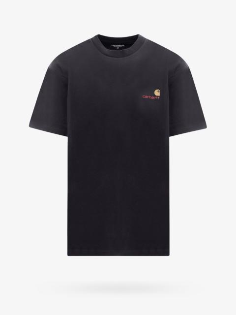 Carhartt Carhartt Wip Organic Cotton T-Shirt With Frontal Logo