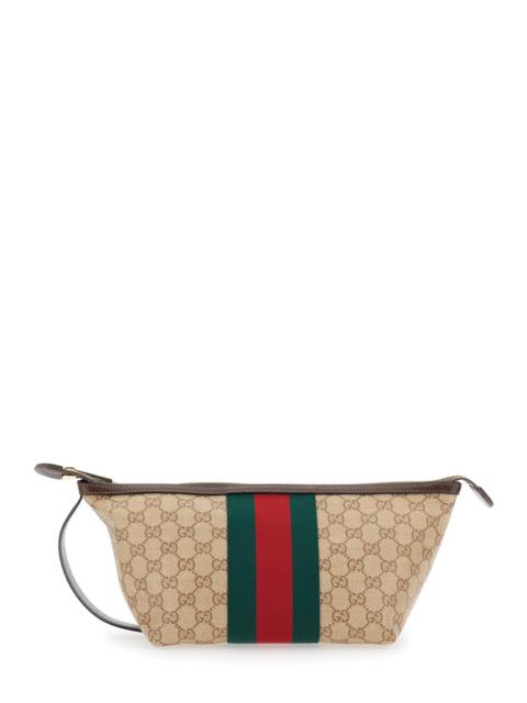 GUCCI Gucci Men Gucci Web Vintage Sand Vetrificato