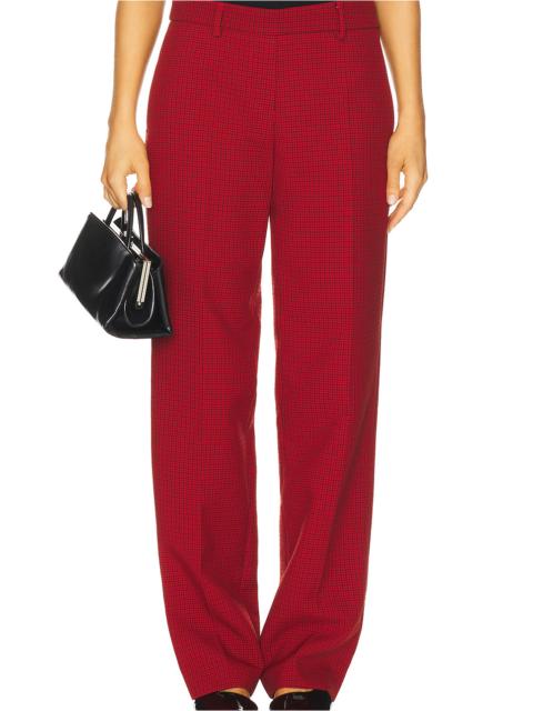 MSGM Techno Micro Check Pant