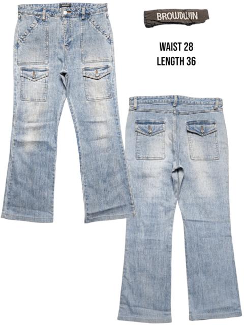 Other Designers Japanese Brand - Flare Bootcut Bush Pant Jeans by Browdwin