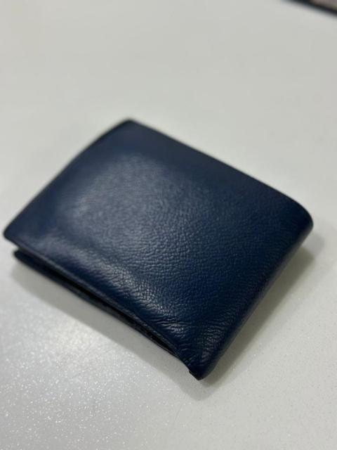 Authentic Prada Bifold Blue Men Wallet