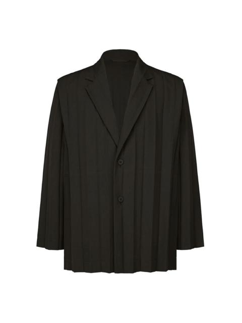 ISSEY MIYAKE FEBRUARY SS26 EDGE ENSEMBLE JACKET - BLACK