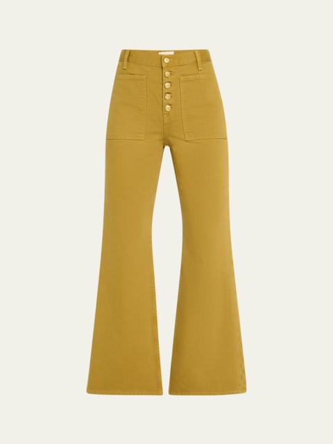 ULLA JOHNSON The Lou Button-Up Jeans