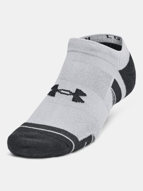Under Armour Unisex UA Performance Tech 6-Pack No Show Socks