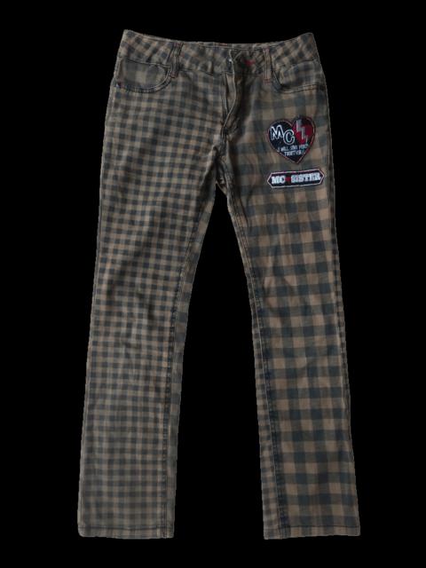Hysteric Glamour MC Sister 2000s Gingham Plaid Pants Harajuku Punk Style