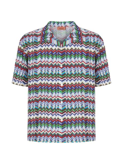 Missoni Missoni Men Zigzag Button-Up Shirt