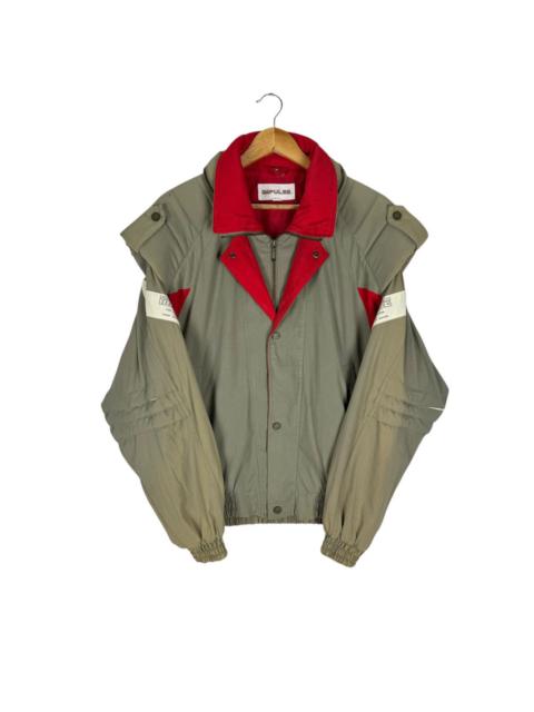 ❄️80s MIZUNO IMPULSE RACING TEAM SKI HOODIE JACKET