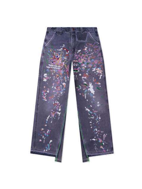 *Better With Age PAINTER'S HAND-BEADED DOUBLE-WIDE TROUSER - MULTI