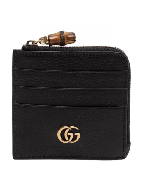 GUCCI Marmont leather card wallet
