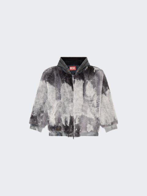Diesel S-depla Fleece Jacket Grey