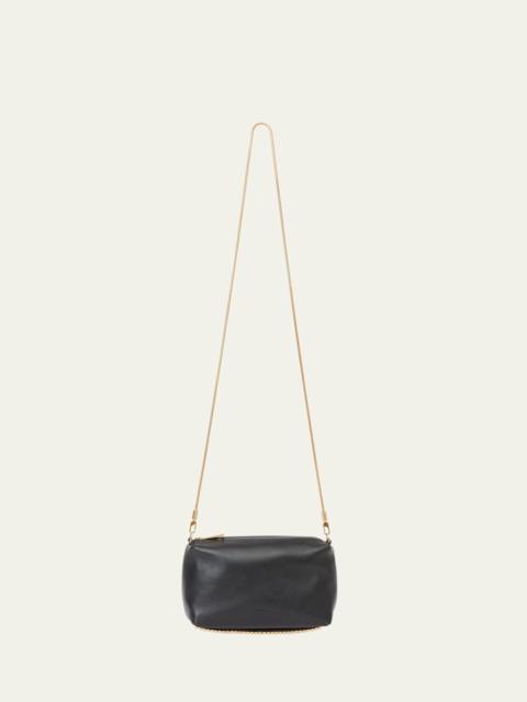 SIMKHAI Rola Zip Leather Camera Crossbody Bag