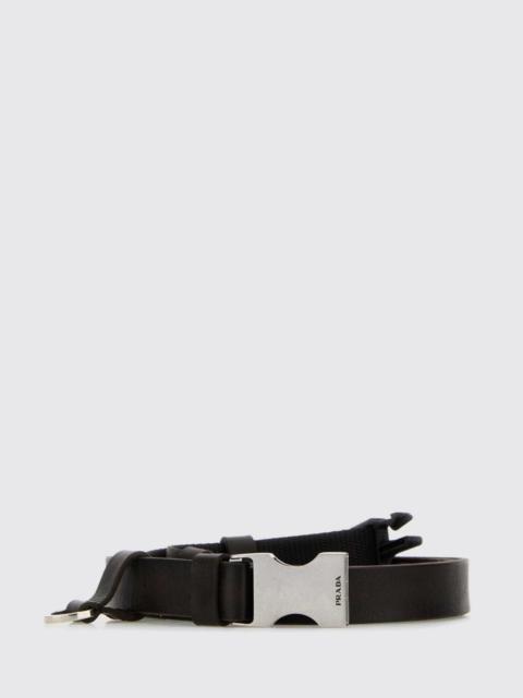 Prada Prada Belt Men Coffee