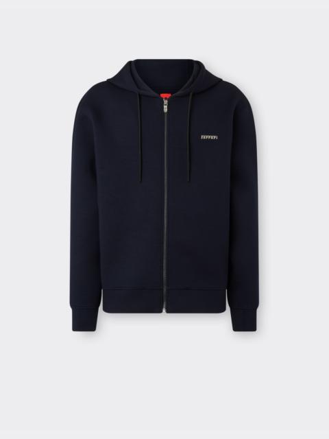 Ferrari Hooded sweatshirt in scuba