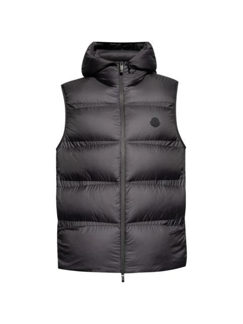 hooded gilet