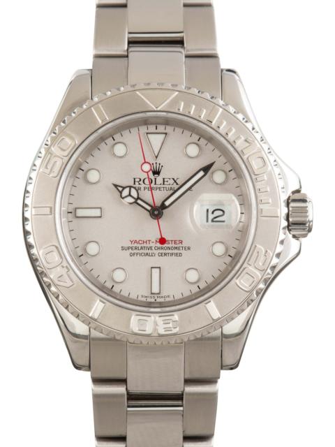 ROLEX Rolex Yacht-Master Ref 16622 Platinum Dial