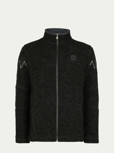 66°NORTH Kaldi Icelandic wool sweater with GORE-TEX INFINIUM™