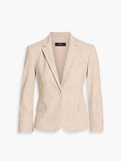 Theory Printed jersey blazer