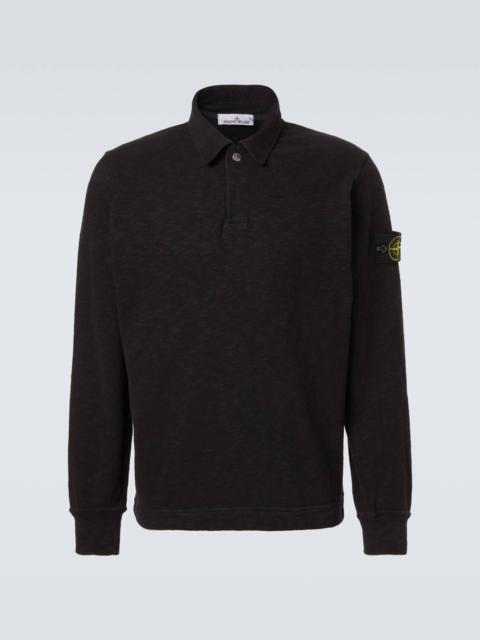 Stone Island Compass cotton polo shirt