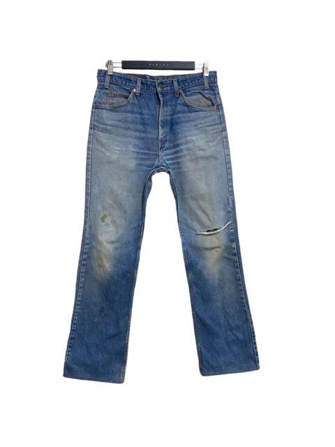 Levi's Vintage Levis 517 Flare Jeans Mud Distressed