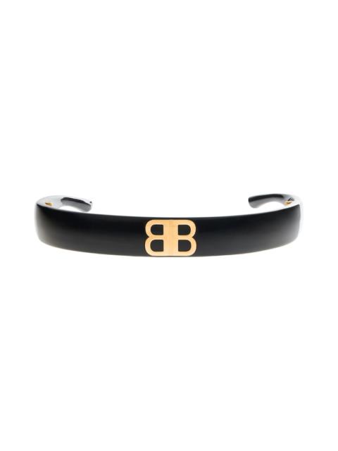 BALENCIAGA Women's Country Club Bb Headband  in Black