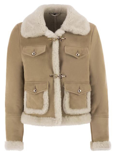 Other Designers Fay Women 2 Sheepskin Hooks