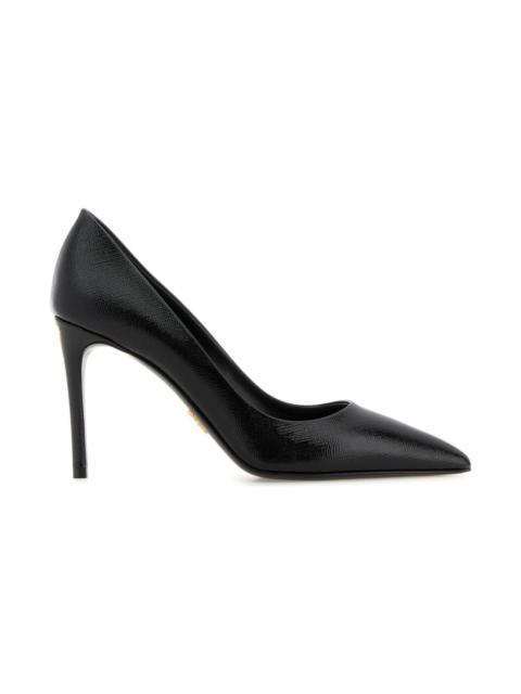 Prada Black Leather Pumps