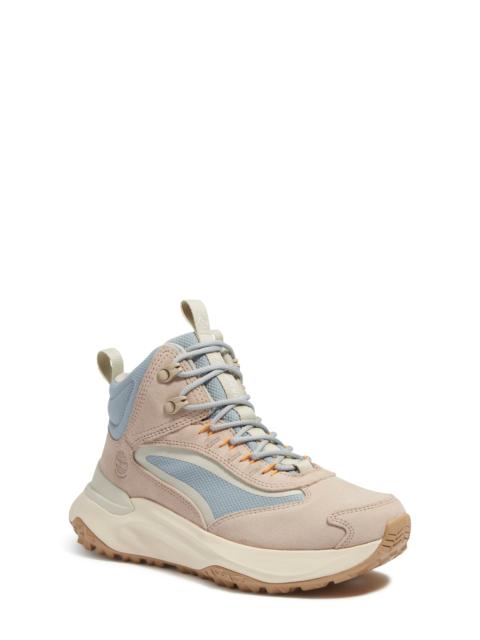 Timberland Timberland Motion Access Waterproof Sneaker in Light Beige Suede at Nordstrom