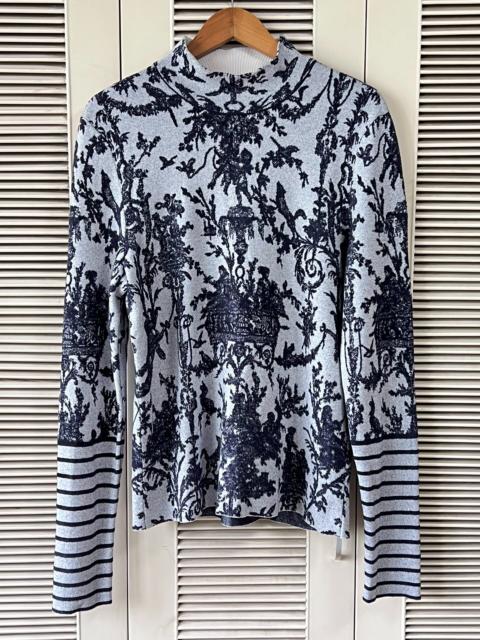 Dior Dior Black White Jacquard Top