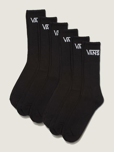 Vans Classic Crew Socks 6-Pack