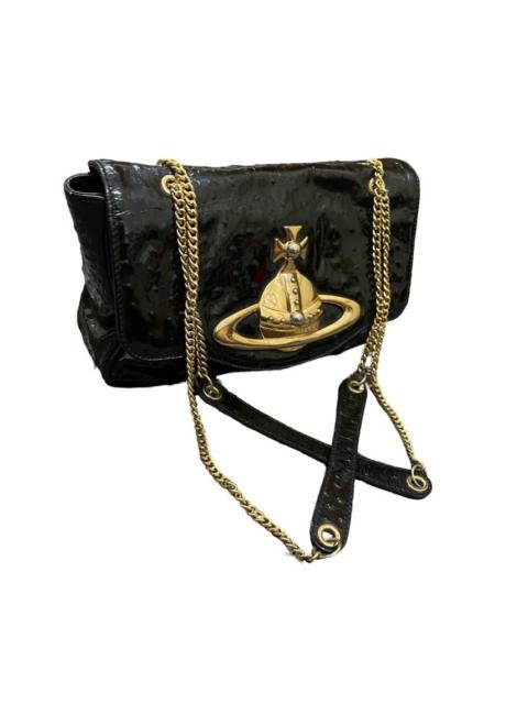 Vivienne Westwood Vivienne Westwood chain Ostrich leather bag
