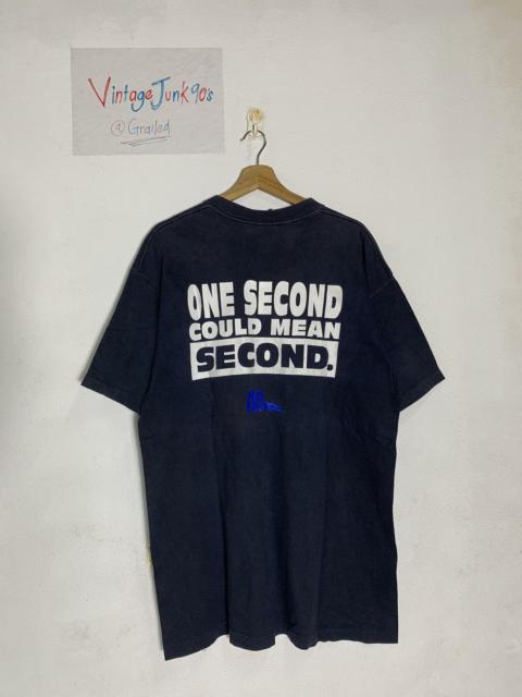 Other Designers Vintage No Fear Wording backprint T-shirt