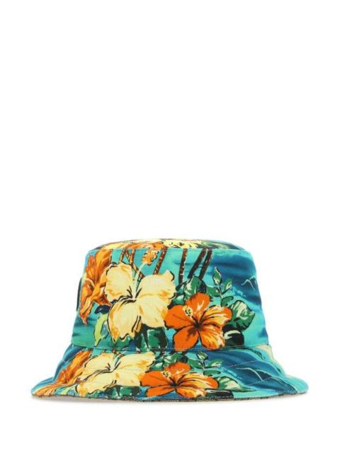 Gucci Woman Printed Cotton Blend Hat