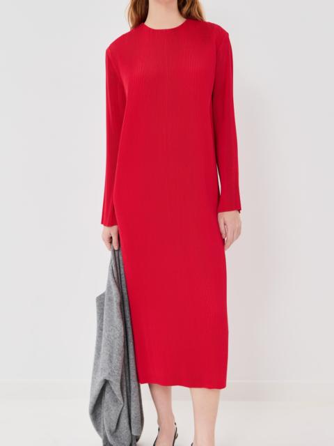 Tibi Plisse Midi Dress