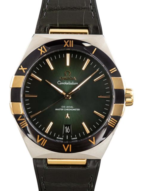 OMEGA Omega Constellation Steel & Yellow Gold Green Dial