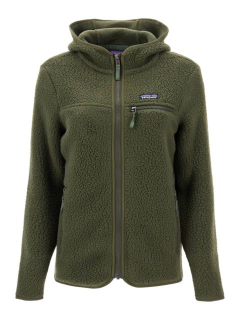 Patagonia WOMEN'S RETRO PILE HOODY WITH ZIP