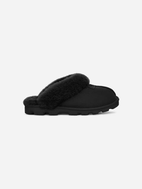 UGG ® Women's Coquette Durable Sheepskin Slipper in Black/