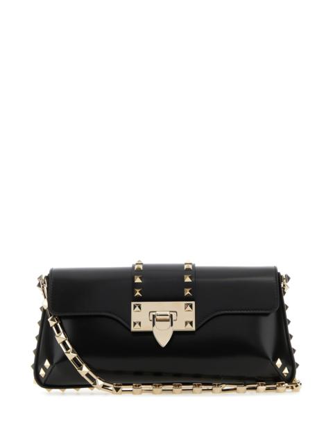 Valentino Black leather Rockstud shoulder bag