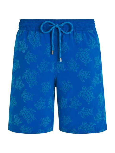 Vilebrequin Men Long Swim Trunks Vendôme Turtles