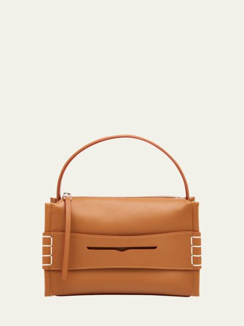 JW Anderson Small Loafer Leather Top-Handle Bag