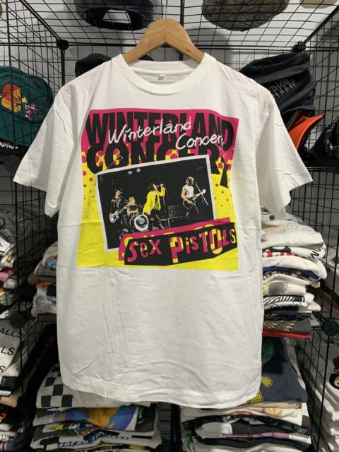 Other Designers Band Tees - Vintage Sex Pistols Winterland Concert Tshirt