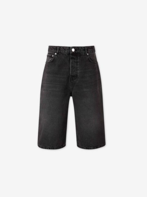 AMI Paris COTTON DENIM BERMUDA SHORTS