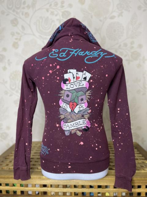 Other Designers Christian Audigier × Ed Hardy × Vintage - Ed Hardy Love Is A Gamble By Christian Audigier