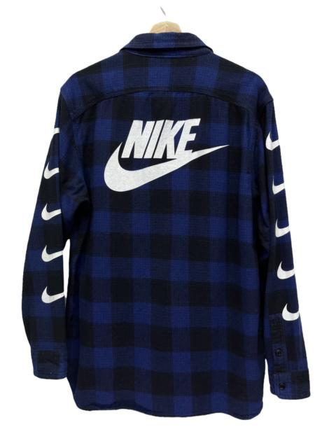 Other Designers Edition Japan - 🔥VERY RARE🔥NIKE JAPAN Tartan Plaid Multi Swoosh Flannel
