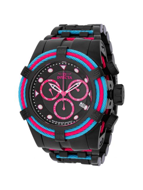 Other Designers Invicta Bolt SOUTH BEACH Chronograph Quartz Black Dial Men's Watch 48605