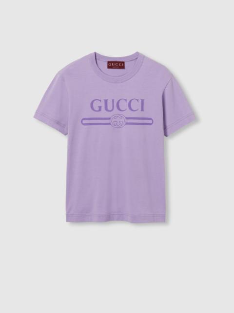 GUCCI Jersey T-shirt with print
