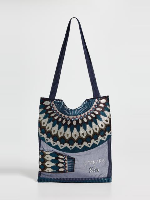 Sea B. Tanaka x Sea Antonia Fair Isle Tote