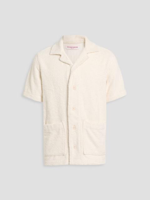 ORLEBAR BROWN Griffith cotton-blend terry shirt