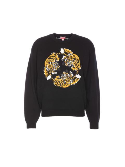 Kenzo Men Kenzo Verdy Market Embroidered Sweater