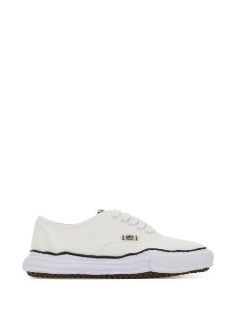 Maison MIHARAYASUHIRO White canvas Baker sneakers