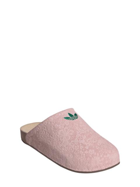 adidas adidas Adiumule Slide in Sandy Pink/Bold Green/Gum5 at Nordstrom